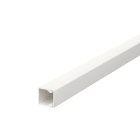 OBO BETTERMANN - Canale portacavi parete base preforata 15x15x2000 Polivinilcloruro bianco RAL 9010.