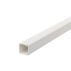 OBO BETTERMANN - Canale portacavi parete base preforata 20x20x2000 Polivinilcloruro bianco RAL 9010.
