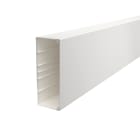 OBO BETTERMANN - Canale portacavi parete base preforata 80x210x2000 Polivinilcloruro bianco RAL 9010.