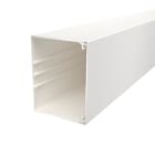 OBO BETTERMANN - Canale portacavi parete base preforata 100x130x2000 Polivinilcloruro bianco RAL 9010.