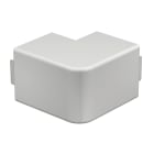 OBO BETTERMANN - Coperchio angolare esterno 60x60mm in Polivinilcloruro bianco RAL 9010 per angoli esterni WDK HA60060RW.