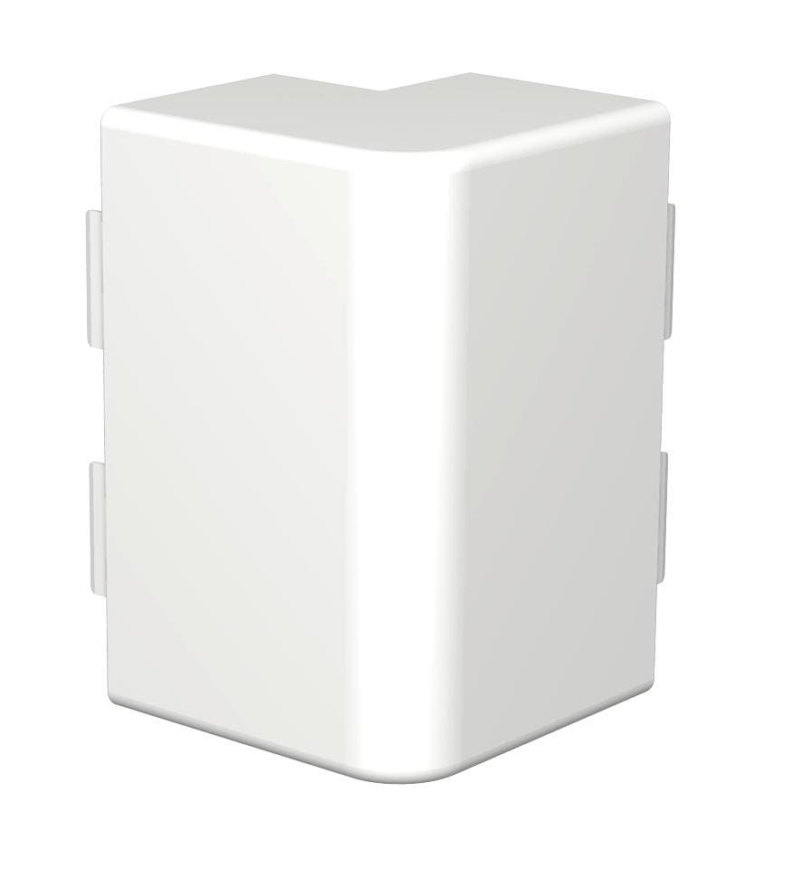 OBO BETTERMANN - Coperchio angolare esterno 60x150mm in Polivinilcloruro bianco RAL 9010.