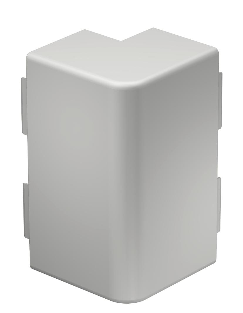 OBO BETTERMANN - Coperchio angolare esterno 60x170mm in Polivinilcloruro bianco RAL 9010 WD60170RW.