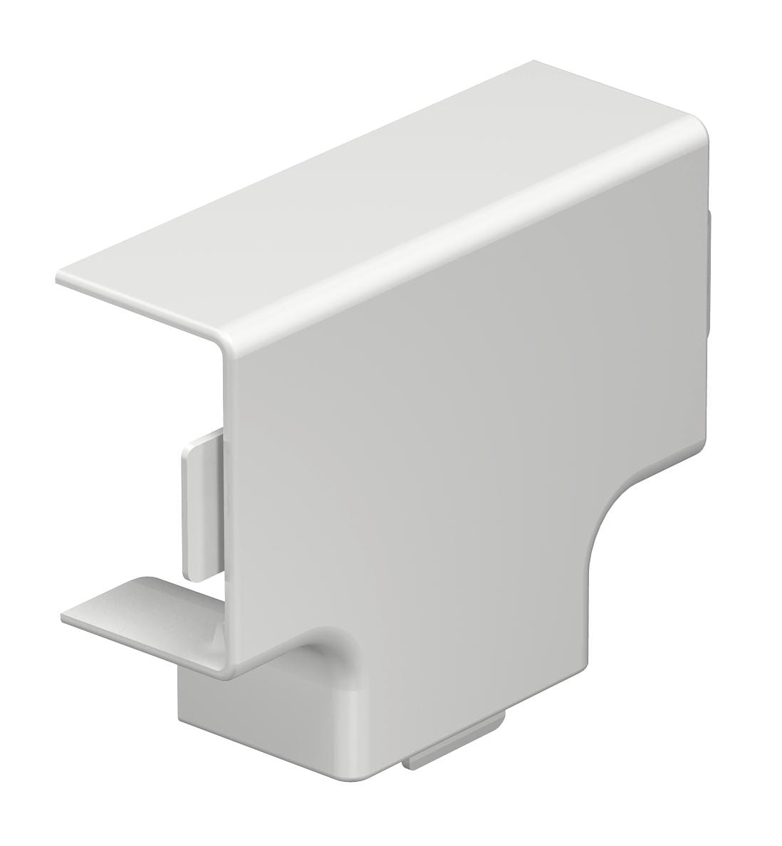 OBO BETTERMANN - Coperchio derivazione a T 25x40mm in Polivinilcloruro bianco RAL 9010 WD HT25040RW.