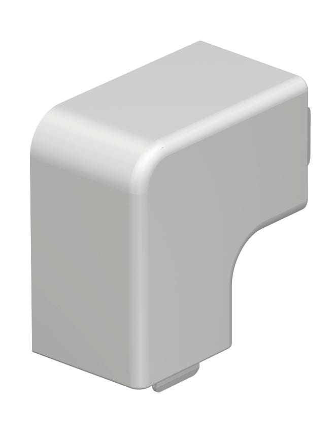 OBO BETTERMANN - Coperchio angolo piano 25x25mm in Polivinilcloruro bianco RAL 9010 WDHF25025RW.