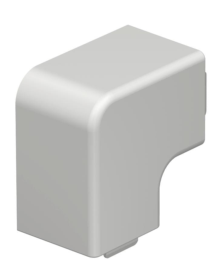OBO BETTERMANN - Coperchio angolo piano 30x30mm in Polivinilcloruro bianco RAL 9010 WDHF30030RW.
