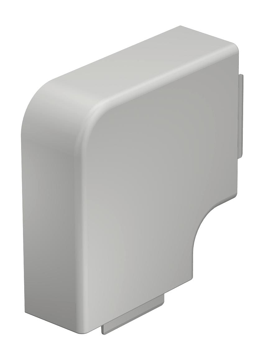 OBO BETTERMANN - Coperchio angolo piano 40x90mm in Polivinilcloruro bianco RAL 9010 WDHF40090RW.
