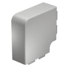 OBO BETTERMANN - Coperchio angolo piano 60x130mm in Polivinilcloruro bianco RAL 9010 WDHF60130RW.