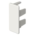 OBO BETTERMANN - Elemento terminale 15x40mm in Polivinilcloruro bianco RAL 9010 HE15040RW.