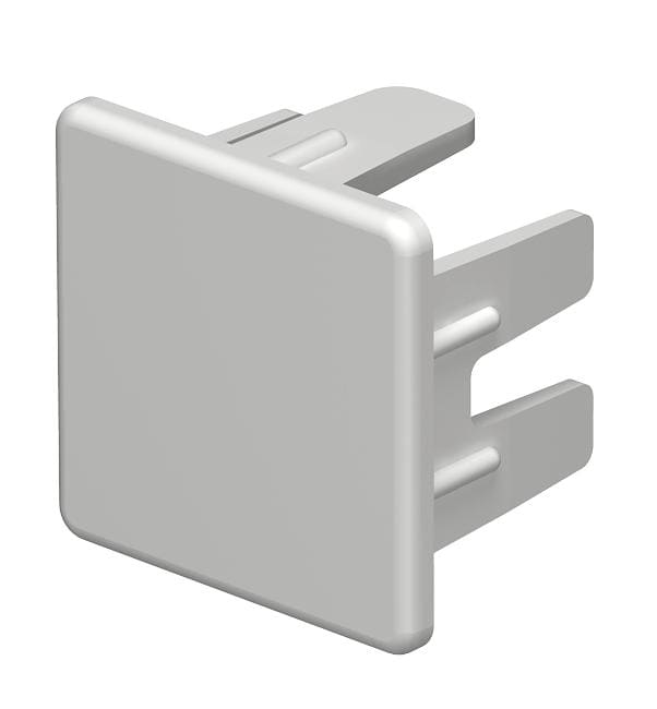 OBO BETTERMANN - Elemento terminale 25x25mm in Polivinilcloruro bianco RAL 9010 HE25025RW.