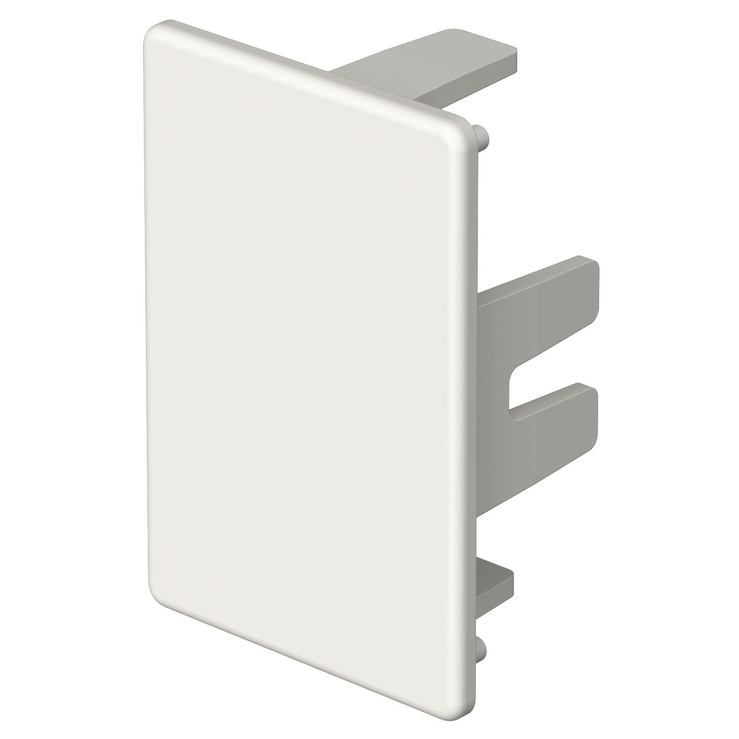OBO BETTERMANN - Elemento terminale 30x45mm in Polivinilcloruro bianco RAL 9010 per WDK HE30045RW.