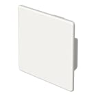 OBO BETTERMANN - Elemento terminale 60x60mm in Polivinilcloruro bianco RAL 9010 HE60060RW.