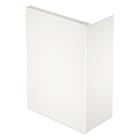 OBO BETTERMANN - Elemento terminale 80x210mm in Polivinilcloruro bianco RAL 9010 WDK HE80210RW. 6193391
