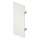OBO BETTERMANN - Elemento terminale 100x230mm in Polivinilcloruro bianco RAL 9010 HE100230RW.