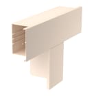 OBO BETTERMANN - Derivazione a T 400x130x100 in Polivinilcloruro bianco crema RAL 9001.