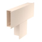 OBO BETTERMANN - Derivazione a T 600x230x100 in Polivinilcloruro bianco crema RAL 9001.