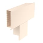 OBO BETTERMANN - Derivazione a T 400x170x80 in Polivinilcloruro bianco crema RAL 9001.