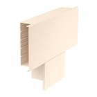 OBO BETTERMANN - Derivazione a T 400x210x80 in Polivinilcloruro bianco crema RAL 9001.