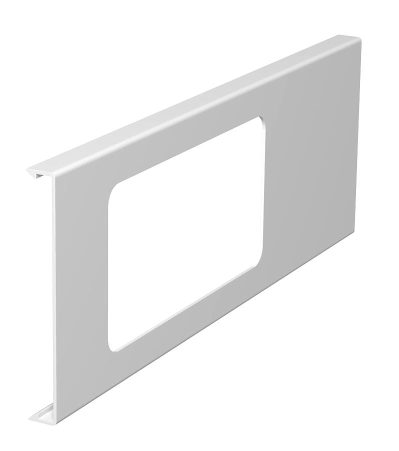 OBO BETTERMANN - Coperchio per dispositivo doppio 110x300mm in Polivinilcloruro bianco RAL 9010.