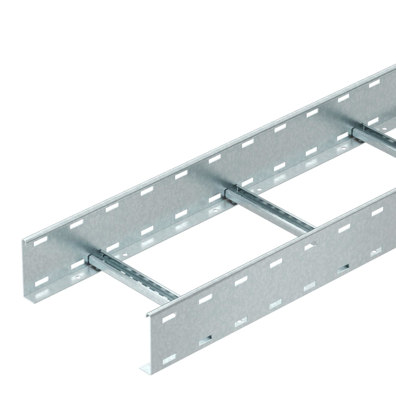 OBO BETTERMANN - Passerella traversini 110x600x3000 in acciaio zincato a caldo per immersione, non forato, saldato.