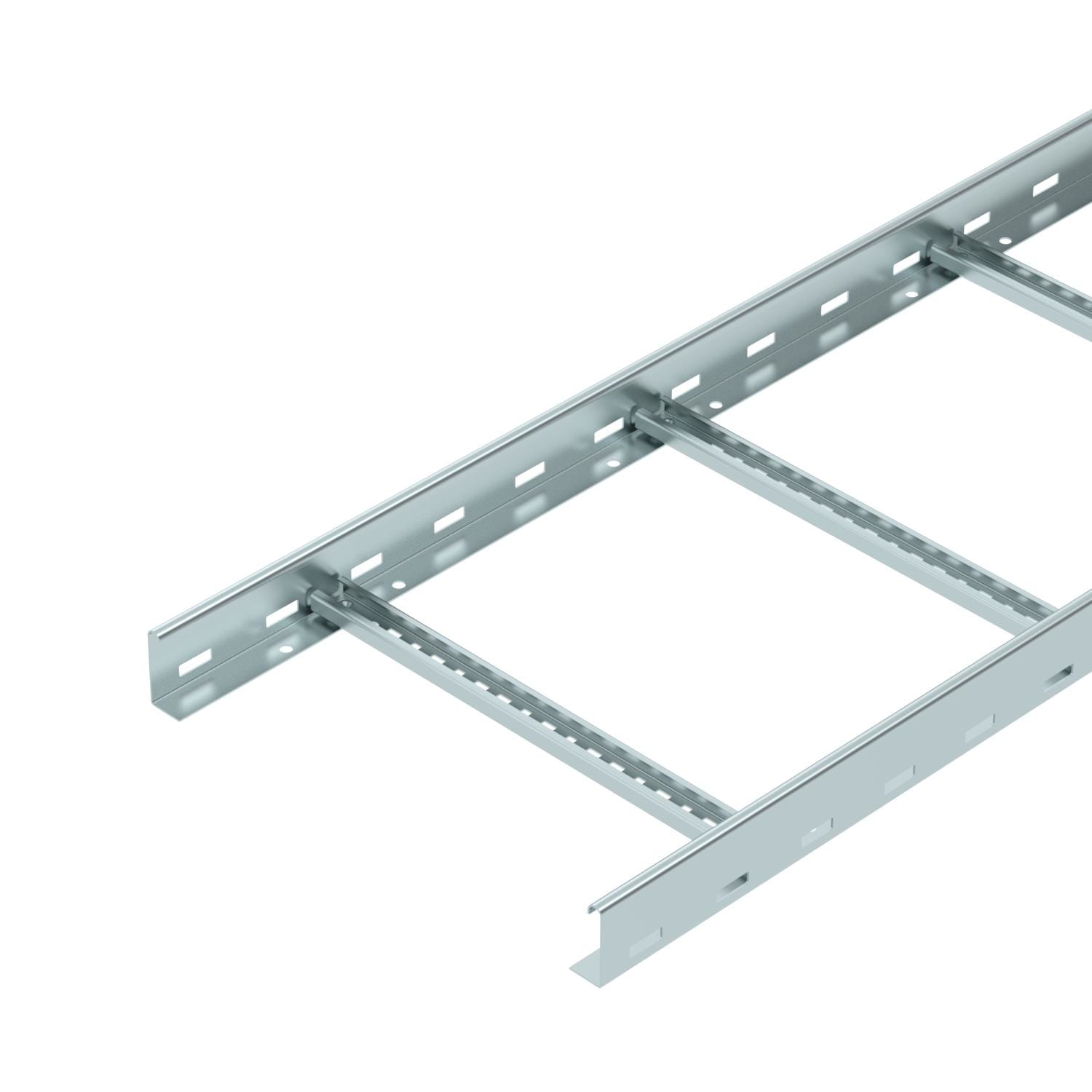 OBO BETTERMANN - Passerella traversini LCIS 640 3 FS, scaletta piolo forato saldata 60x400x3000 in Acciaio zincato continuo.