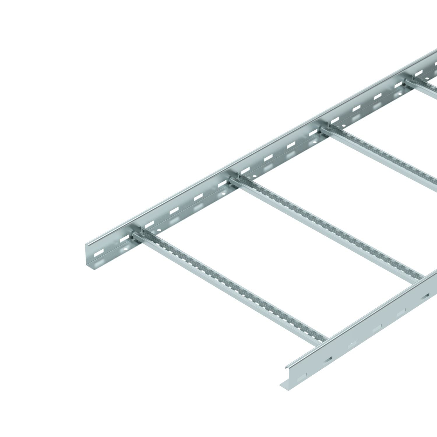 OBO BETTERMANN - Passerella traversini LCIS 660 3 FS, scaletta piolo forato saldata 60x600x3000 in Acciaio zincato continuo.