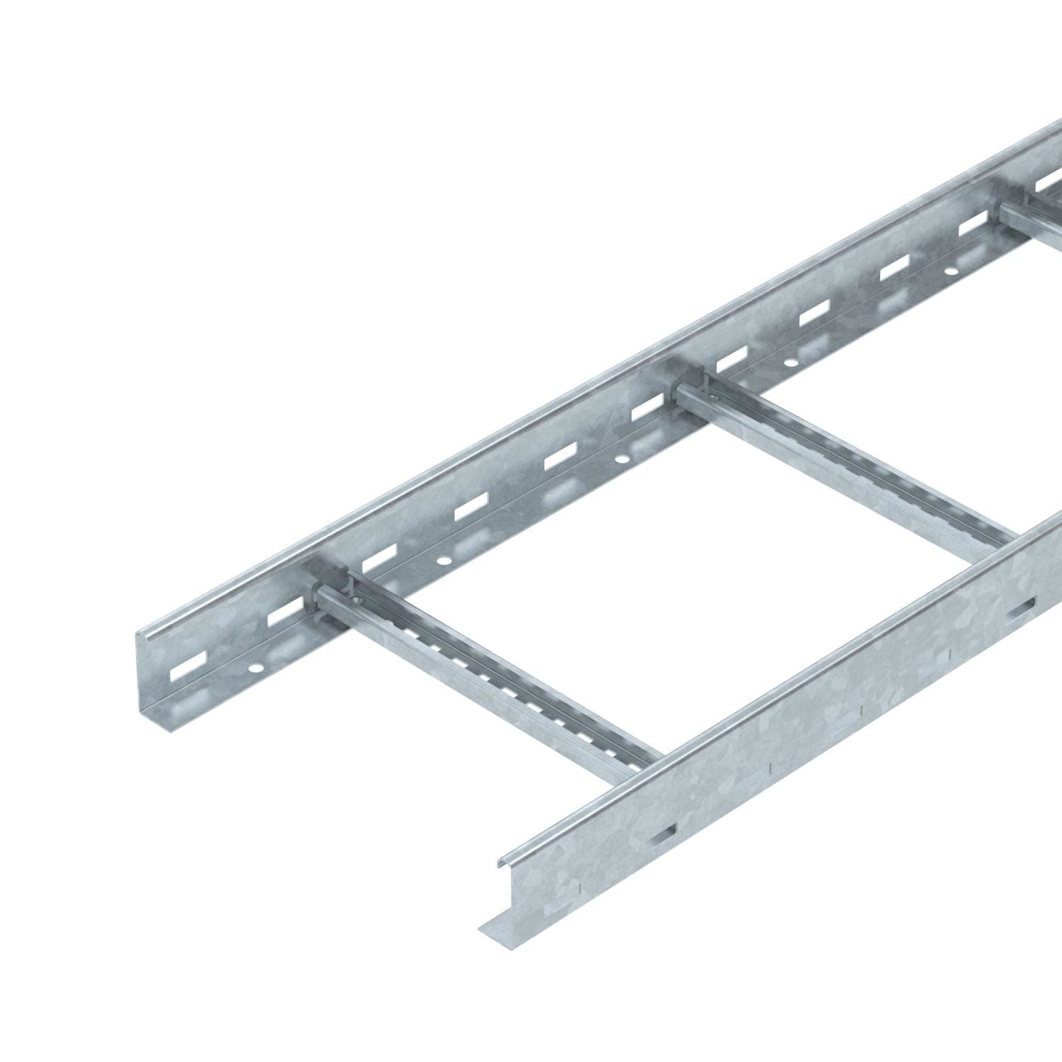 OBO BETTERMANN - Passerella traversini LCIS 630 6 FT, scaletta piolo forato saldato 60x300x6000 in Acciaio zincato a caldo per immersione.