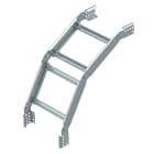 OBO BETTERMANN - LGBV 650 VS FT curva regolabile verticale con piolo 60x500 acciaio zincato a caldo per immersione.