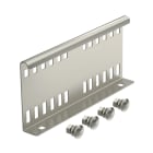 OBO BETTERMANN - Connettore lineare LVG 110 per passerella scaletta 114x250 in Acciaio INOX A2 1.4301, non trattato, con ulteriore trattamento.