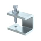 OBO BETTERMANN - Morsetto di fissaggio per passerella scaletta 32x88x5 in acciaio zincato a caldo per immersione.