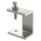 OBO BETTERMANN - Morsetto di fissaggio per passerella scaletta 52x88x5 in Acciaio Inox A2 1.4301 non trattato, con ulteriore trattamento.