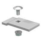 OBO BETTERMANN - LKS 60 4 A2 Morsetto di fissaggio per passerella scaletta LG110 in acciaio inox A2 1.4301 non trattato con ulteriore trattamento.