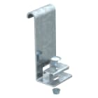 OBO BETTERMANN - Elemento di collegamento per passerella e scaletta H110mm in acciaio inox A2 1.4301 non trattato, pronto per ulteriore trattamento.