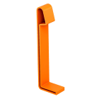 OBO BETTERMANN - Cappuccio protettivo per passerella scaletta H110mm in polietilene arancio pastello RAL 2003.