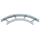 OBO BETTERMANN - Curva 90° per passerella scaletta 60x200 in Acciaio zincato a caldo per immersione LB 90 620 R3 FT.