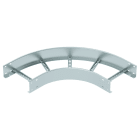 OBO BETTERMANN - Curva 90 gradi per passerella e scaletta 110x300 in Acciaio zincato continuo.