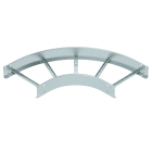 OBO BETTERMANN - Curva 90° per passerella scaletta 110x400 in acciaio zincato continuo FS LB 1140 R3.