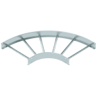 OBO BETTERMANN - Curva 90° per passerella e scaletta 110x600 in Acciaio zincato continuo FS LB 90 1160 R3.
