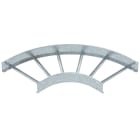 OBO BETTERMANN - Curva 90° per passerella scaletta 110x500 in acciaio zincato a caldo per immersione LB 90 1150 R3 FT.
