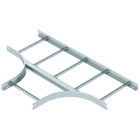 OBO BETTERMANN - Derivazione a T per passerella scaletta 60x400 in Acciaio zincato continuo LT 640 R3 FS.