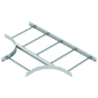 OBO BETTERMANN - Derivazione a T per passerella scaletta 60x500 in Acciaio zincato continuo LT 650 R3 FS.