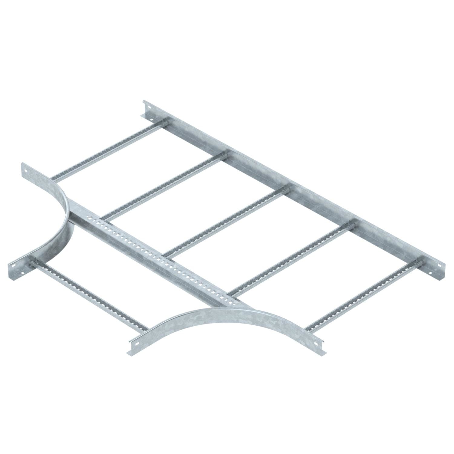 OBO BETTERMANN - Derivazione a T per passerella scaletta 60x600 in Acciaio zincato a caldo per immersione.