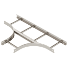 OBO BETTERMANN - Derivazione a T per passerella scaletta 60x300 in Acciaio INOX A2 1.4301 non trattato, ulteriore trattamento.