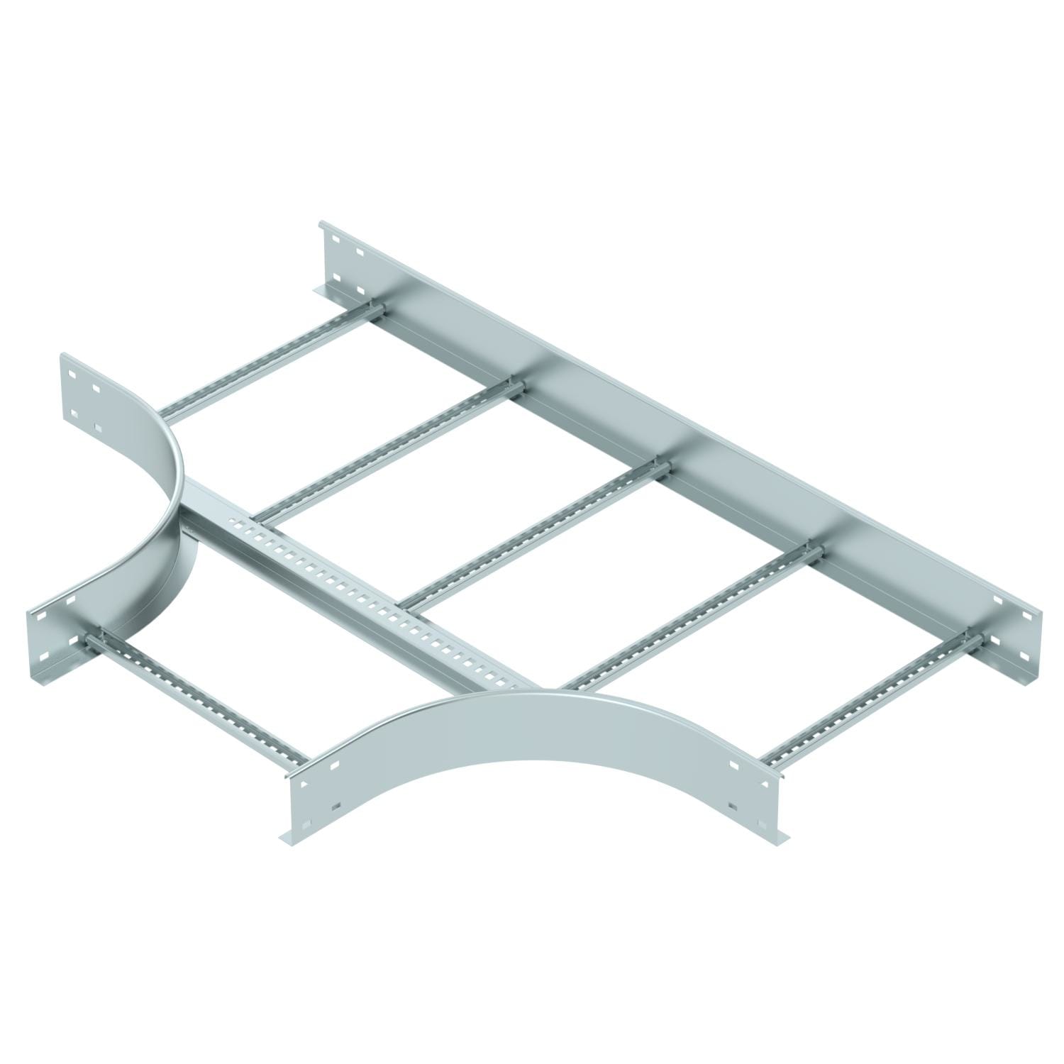 OBO BETTERMANN - Derivazione a T per passerella scaletta 110x500 in Acciaio zincato continuo FS LT1150 R3.
