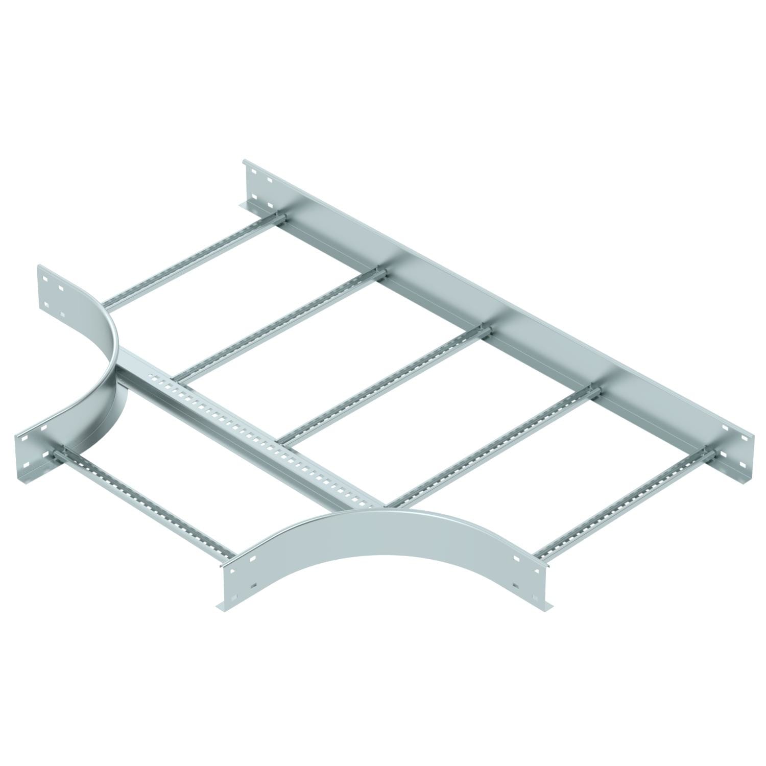 OBO BETTERMANN - Derivazione a T per passerella scaletta 110x600 in Acciaio zincato continuo LT 1160 R3 FS.