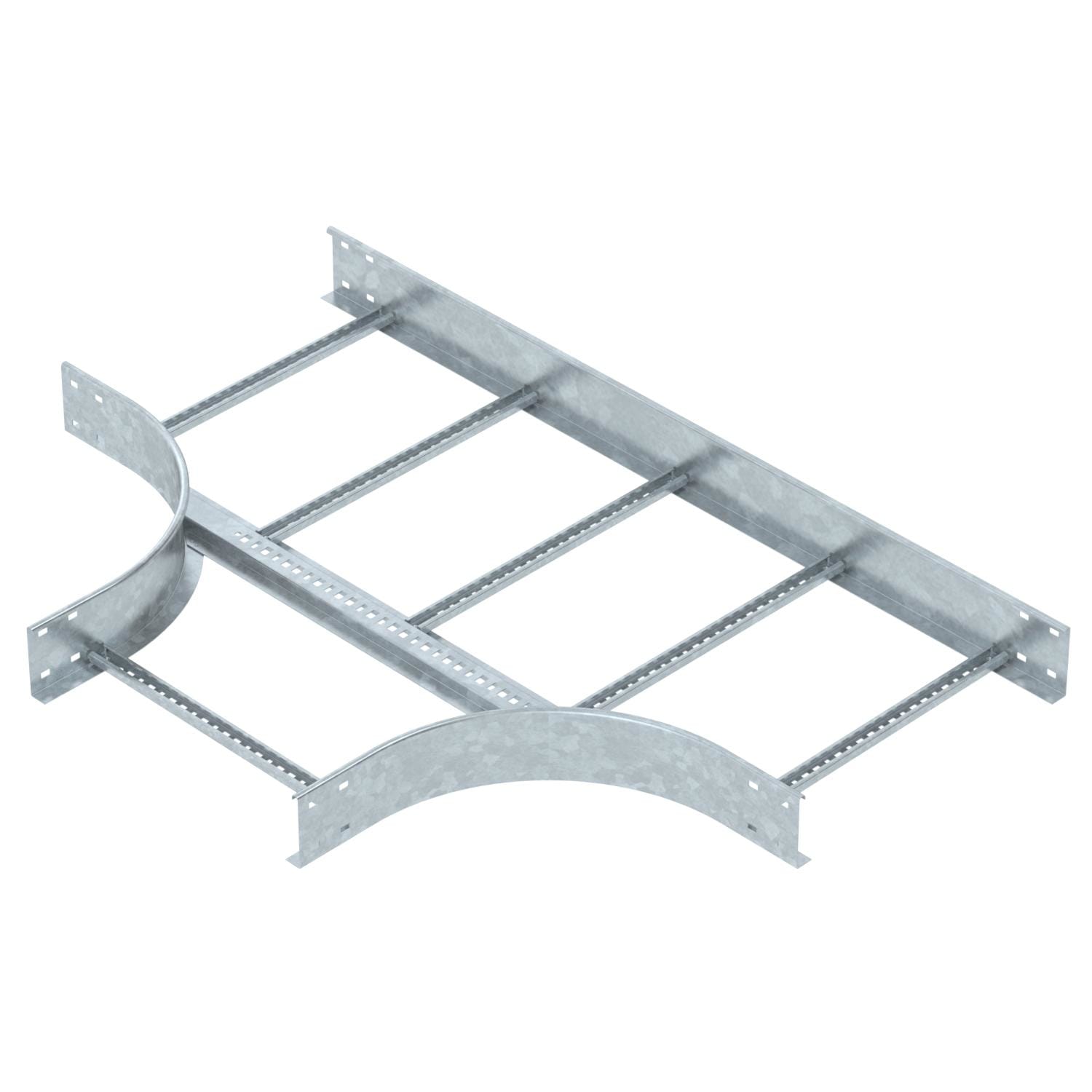 OBO BETTERMANN - Derivazione a T per passerella scaletta 110x500 in Acciaio zincato a caldo per immersione.