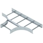 OBO BETTERMANN - Derivazione a T per passerella scaletta 110x400 in Acciaio zincato a caldo per immersione.