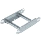 OBO BETTERMANN - Elemento curva regolabile per passerella scaletta 60x200 in acciaio zincato a caldo per immersione.