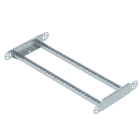 OBO BETTERMANN - Elemento curva regolabile per passerella scaletta 60x600 in acciaio zincato a caldo per immersione.