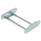 OBO BETTERMANN - Elemento curva regolabile per passerella scaletta 110x500 in acciaio zincato continuo.